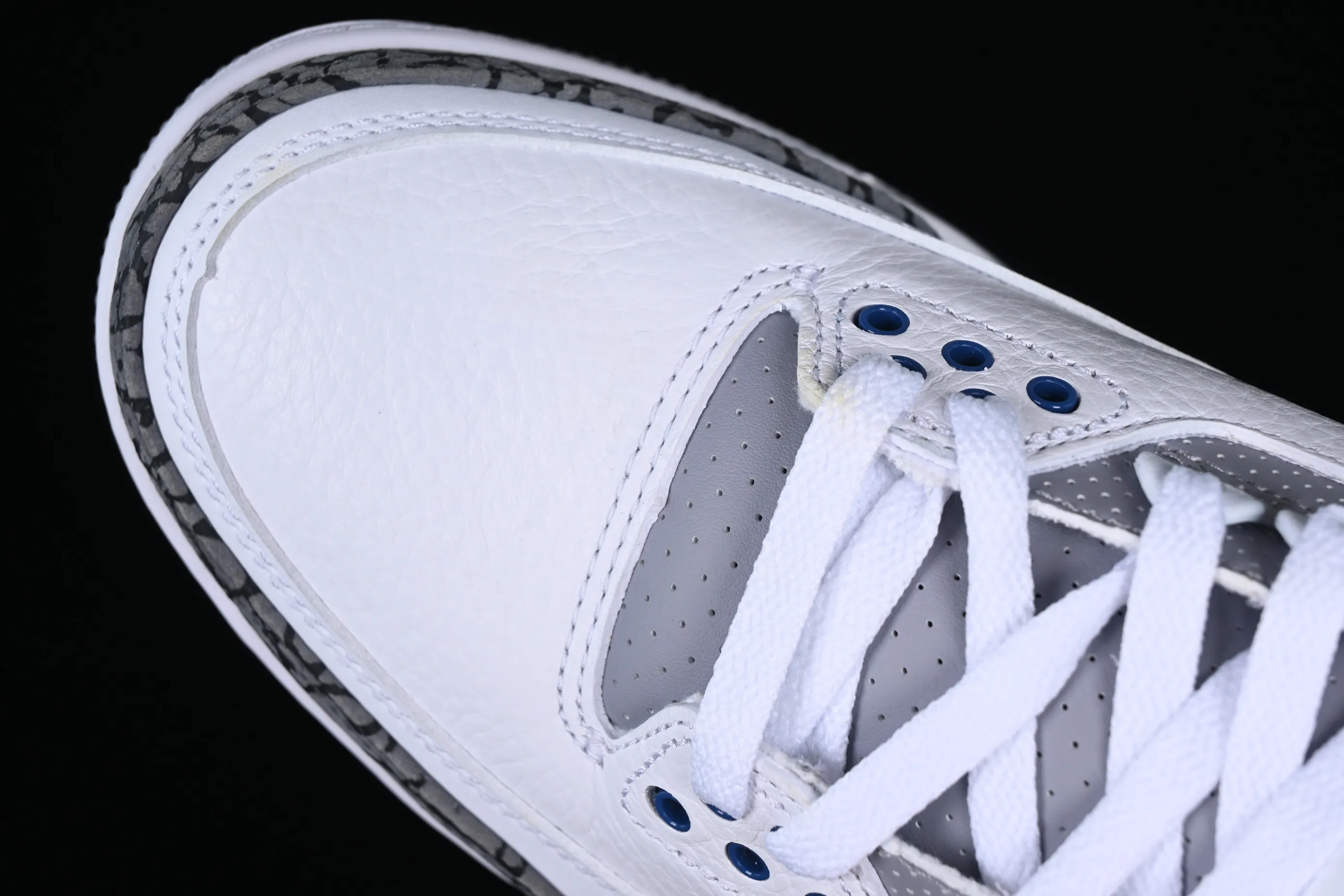 All categories Air Jordan Jordan series basketball shoes Air Jordan 3 foreign trade version Air Jordan 3 Retro "Midnight Navy" AJ3 Joe 3 midnight blue cement color CT8532-140